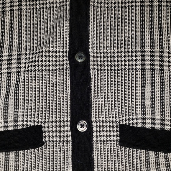 Brooks Brothers Black Fleece B/W Sweater Vest - Picture 3 of 6